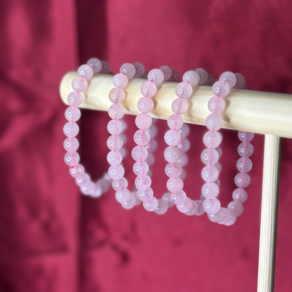 8mm Rose Quartz Bracelet